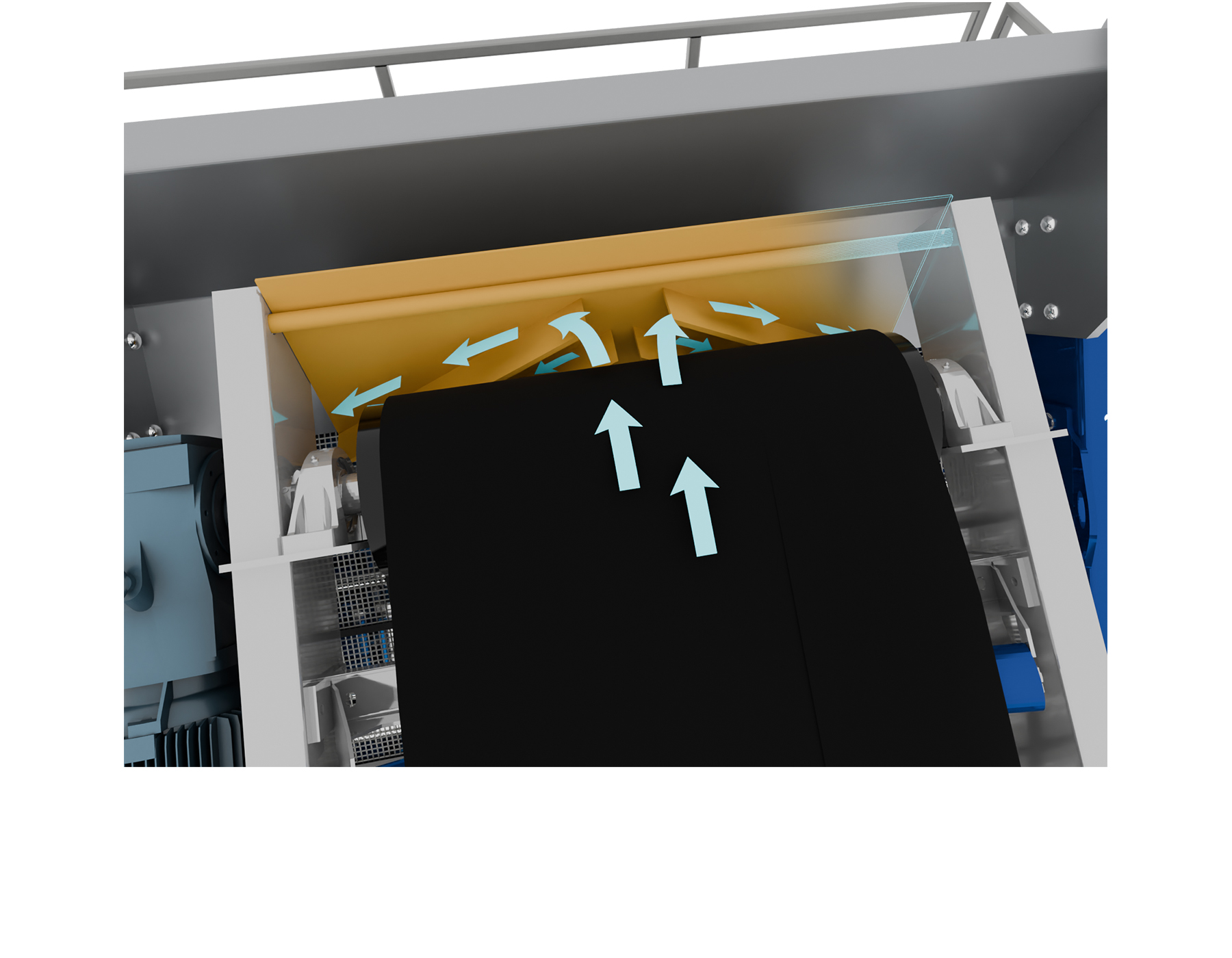 distribution plate feature